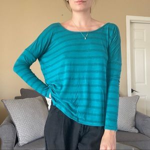 Baggy long sleeve blouse.